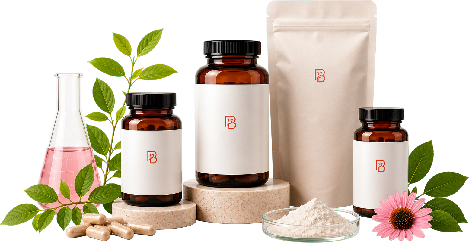 Produktové portfolio doplňků stravy v laboratorním prostředí